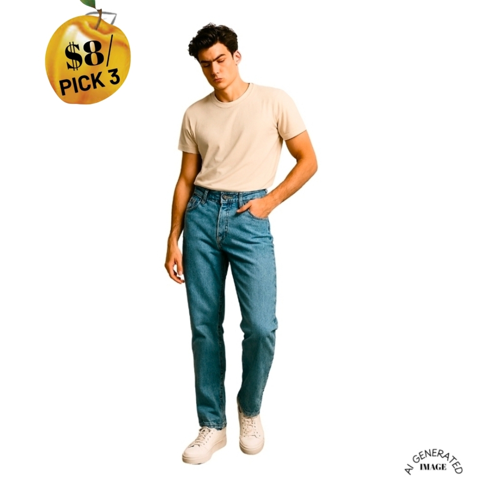 Croft & Barrow Men's Slim Fit Blue Jeans